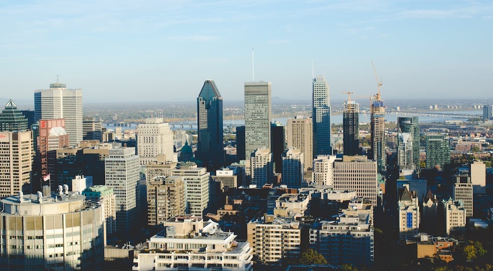 Montreal aus der Luft